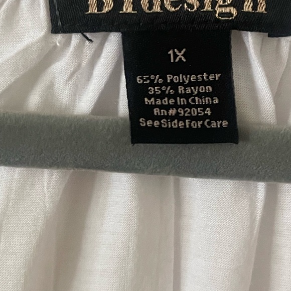 By design White Sleeveless Top 1X - Picture 5 of 9